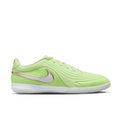 Nike Tiempo React Gato Zaalvoetbalschoenen (IN) Lichtgroen Wit Brons
