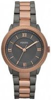 Horlogeband Fossil ES3075 Roestvrij staal (RVS) Antracietgrijs 16mm