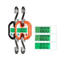 150kg mini draagbare Heavy Duty elektronische digitale roestvrijstalen haak schaal willekeurige kleur levering