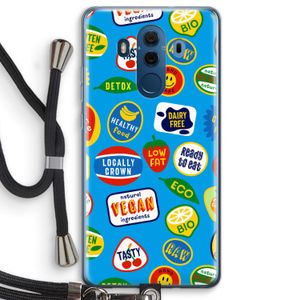 Fruitsticker: Huawei Mate 10 Pro Transparant Hoesje met koord