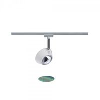 Paulmann URail Sabik 230V-railsysteem lamp URail LED vast ingebouwd 13 W LED Chroom (mat), Wit (mat) - thumbnail