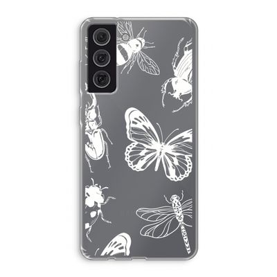 Tiny Bugs: Samsung Galaxy S21 FE Transparant Hoesje