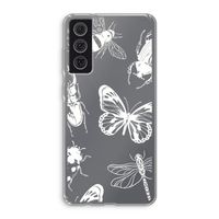Tiny Bugs: Samsung Galaxy S21 FE Transparant Hoesje