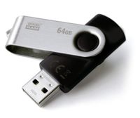 Goodram UTS2 USB flash drive 64 GB USB Type-A 2.0 Zwart, Zilver