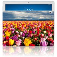 Lenovo Tab P10 | Siliconen hoesje | Tulpen