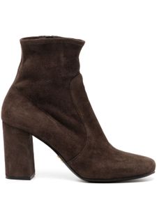 Prada Pre-Owned bottines en daim 85 mm - Marron