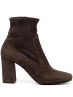 Prada Pre-Owned bottines en daim 85 mm - Marron - thumbnail