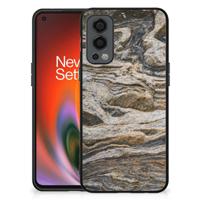 OnePlus Nord 2 Marmeren Print Telefoonhoesje Steen