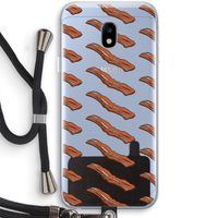 Bacon to my eggs #2: Samsung Galaxy J3 (2017) Transparant Hoesje met koord