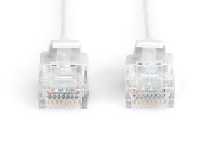 Digitus DK-1617-030S RJ45 Netwerkkabel, patchkabel CAT 6 U/UTP 3.00 m Grijs Halogeenvrij, Vlambestendig, Flexibel, Onafgeschermd 1 stuk(s)