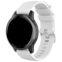Samsung Galaxy Watch 5 Pro Gesp Siliconen Band - Wit