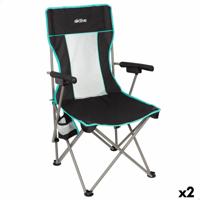 Vouwbare Stoel Aktive 48 X 102 X 48 CM (2 Stuks)