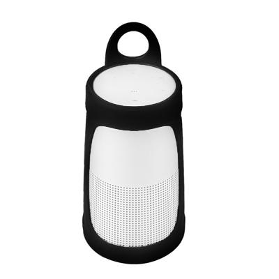 Draagbare silica gel Bluetooth Speaker beschermhoes voor BOSE SoundLink Bose draaien + (zwart)