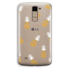 Ananasjes: LG K10 (2016) Transparant Hoesje