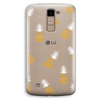 Ananasjes: LG K10 (2016) Transparant Hoesje Ananasjes: LG K10 (2016) Transparant Hoesje