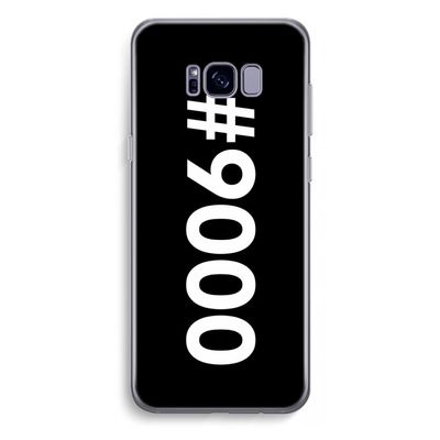 #9000: Samsung Galaxy S8 Plus Transparant Hoesje