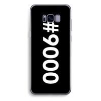 #9000: Samsung Galaxy S8 Plus Transparant Hoesje #9000: Samsung Galaxy S8 Plus Transparant Hoesje