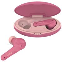 Belkin SoundForm Nano In Ear headset Bluetooth Pink Headset, Oplaadbox, Bestand tegen zweet