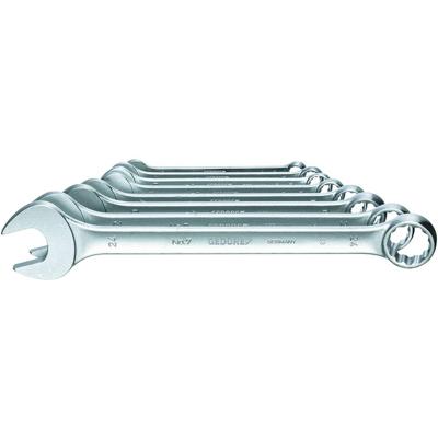 Gedore 6092770 7-08 Ring-steeksleutelset 8-delig Sleutelbreedte (metrisch) 10 - 24 mm