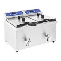 Inductie friteuse - 2x 10 liter - 60 tot 190°C