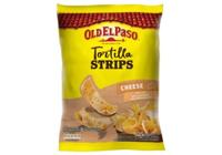 Old El Paso Tortilla strips cheese 185 Gram