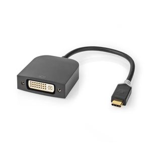 Nedis USB-C Adapter | USB-C Male naar DVI-D 24+1-Pins Female | 0.2 m | 1 stuks - CCBW64552AT02 CCBW64552AT02