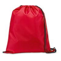 Gymtas/lunchtas/zwemtas met rijgkoord - voor kinderen - rood - 35 x 41 cm Gymtas/lunchtas/zwemtas met rijgkoord - voor kinderen - rood - 35 x 41 cm