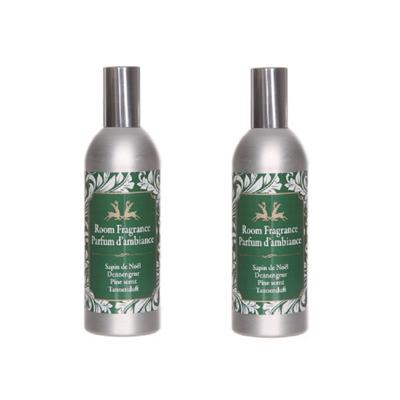 Huis parfum - 4x stuks - dennengeur - spray - 100 ml - huisgeur - dennenboom geuren