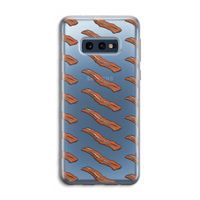 Bacon to my eggs #2: Samsung Galaxy S10e Transparant Hoesje