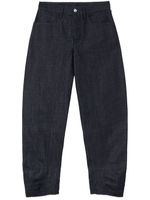 Jil Sander cropped tapered jeans - Noir - thumbnail