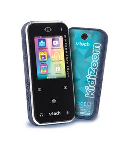 VTech speelgoedtelefoon KidiZoom Snap Touch blauw 2-delig