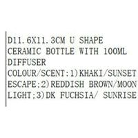 Luchtverfrisser DKD Home Decor 100 ml Vaas Stads (3 Stuks)