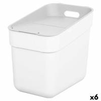 Vuilnisemmer Curver Wit Plastic 20 L (6 Stuks)