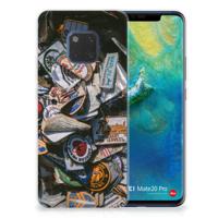 Huawei Mate 20 Pro | Siliconen hoesje | met foto Badges