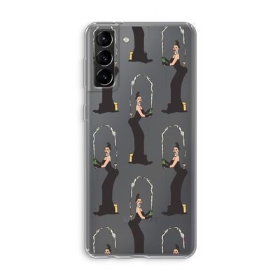 Pop Some Kim: Samsung Galaxy S21 Plus Transparant Hoesje