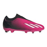 X Speedportal.3 Laceless FG Kids Roze Zwart