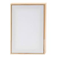 Creativ Company Gespannen canvas met lijst 280gr. 15,8x23,8cm - wit