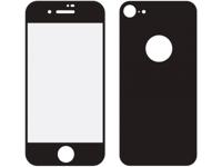 Mobilize Mobilize Edge-To-Edge Glass Screen Protector Apple iPhone 8 Front and Back Pack Black Full Glue