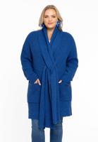 Yoek Vest met shawlkraag | Indigo | Maat 50/52