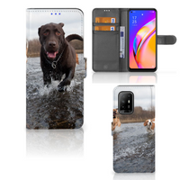 OPPO Reno5 Z | A94 5G Telefoonhoesje met Pasjes Honden Labrador