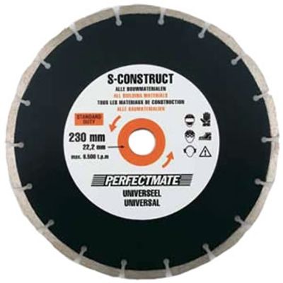 Perfectmate EPU0601 Diamantschijf | Universeel | 115 mm - EPU0601