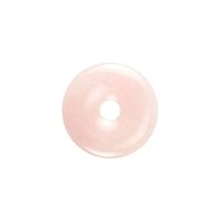 Donut Roze Kwarts (40 mm) - thumbnail