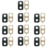 10 stuks Back cameralens voor Galaxy J8 J810F/DS J810Y/DS J810G/DS