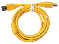 Chroma Cable straight USB 1,5M geel - thumbnail