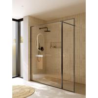 Inloopdouche Riho Define 400 Mat Gunmetal 180x200 cm (140 + 40) Incl. Stabilisatiestang