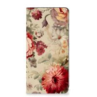 Smart Cover voor Samsung Galaxy A05s Bloemen