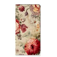 Smart Cover voor Samsung Galaxy A05s Bloemen - thumbnail