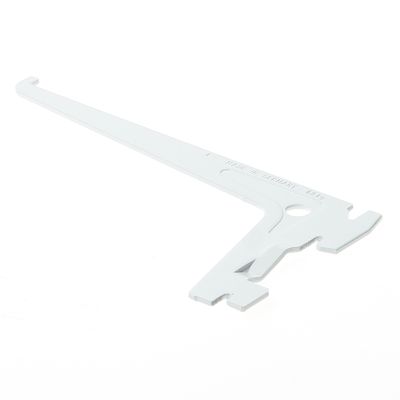 Element drager 15cm enkel wit