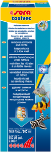 Sera Toxivec Waterzuiveraar 500ml - Directe Eliminatie van Gevaarlijke Stoffen in Aquarium