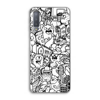 Vexx City #2: Samsung Galaxy A7 (2018) Transparant Hoesje